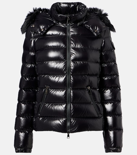 ★モンクレール　BADYF　ファーフーデッドダウン　ブラック　12A　正規品★ Badyf down jacket in black - Moncler | Mytheresa