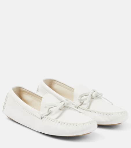 素敵☆THE ROW ザロウ Lucca leather moccasins モカシン レザー org.jpg