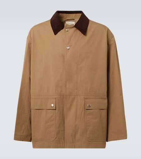 【国内発送】THE ROW トレンチコート Frank corduroy-trimmed モードな解釈で更新した「ザ・ロウ」のトレンチコート