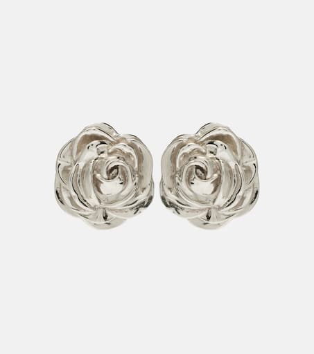 アクセサリーその他 MAGDA BUTRYM Woman Jewel Silver 701425 SILVER Magda Butrym Crystal Drop Earrings | Silver | FARFETCH