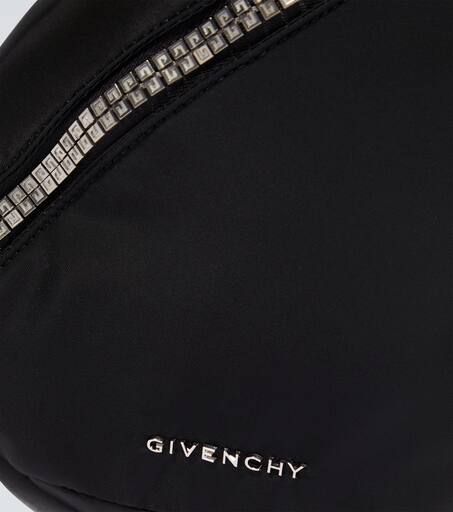 G Zip Triangle Small Crossbody Bag in Black - Givenchy | Mytheresa