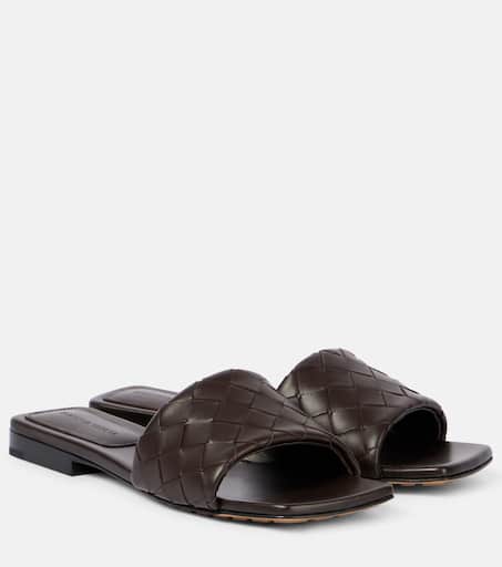 【関税&送料込】Bottega Veneta Ivory Leather Parco Mules Bottega Veneta Ivory Leather Parco Mules | italist