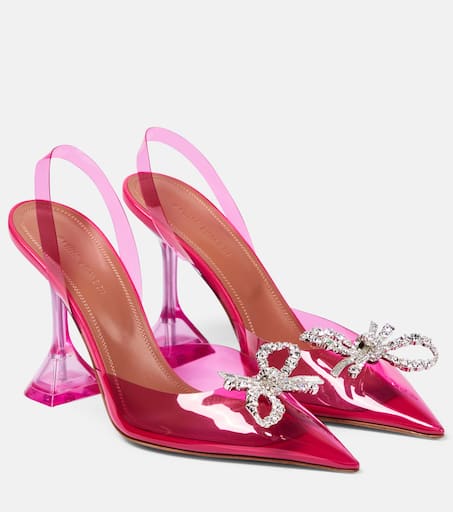 AMINA MUADDI Fuchsia サテン Rih ハンドバッグ AMINA MUADDI Bags for Women | Online Sale up to 52% off