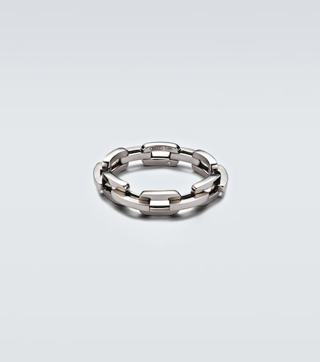 Deco Mini 18kt white gold ring