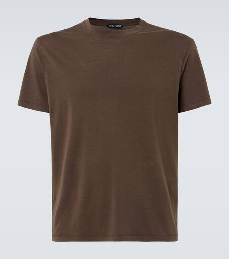 Tシャツ・カットソー TOM FORD LYOCELL REGULAR FIT T-SHIRT P00983408.jpg