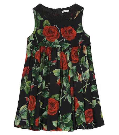 ワンピース DOLCE&GABBANA Kids Dress Dolce & Gabbana Kids Floral motif dress | Kids's Girls