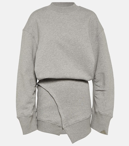 ワンピース THE ATTICO FW25 Sweatshirt dress (251WCA00436 183) The Attico Sweatshirt Dress | italist
