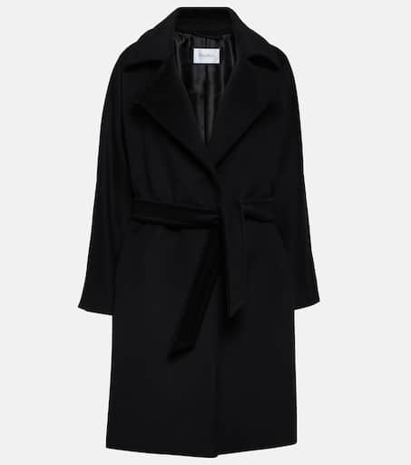 MAX MARA|COATS (ESTELLA (10160333 001/ 10160333600 001) Estella wool and cashmere coat in black - Max Mara | Mytheresa