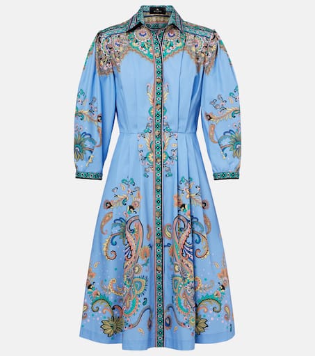 【送料&関税込】Etro Printed Cotton Shirt Dress P01014695.jpg