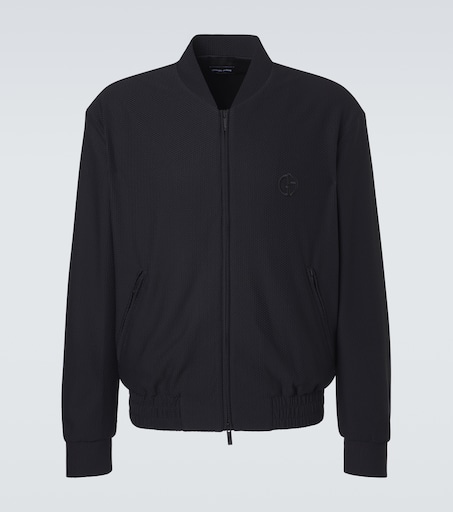 Giorgio Armani Logo blouson jacket