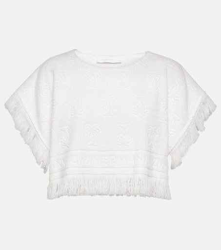 Tシャツ・カットソー ZIMMERMANN Women Tops 98TBTR WHITE P00886547.jpg