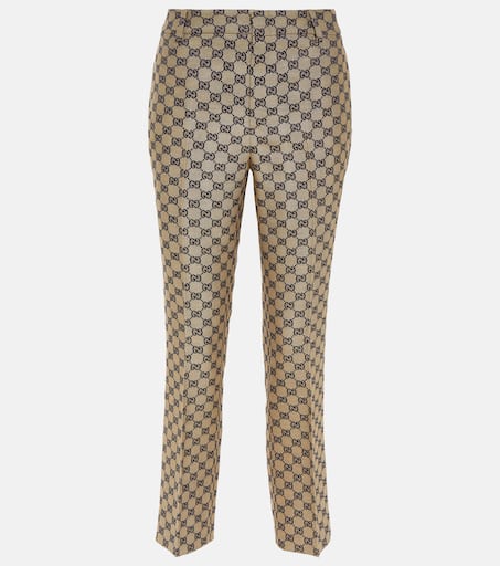 【関税&送料込】Gucci Prince Of Wales Wool Linen Blend Pants Gucci Prince of Wales wool linen blend pants (GUCCI/パンツ