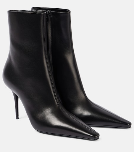 Ashley 90 leather booties
