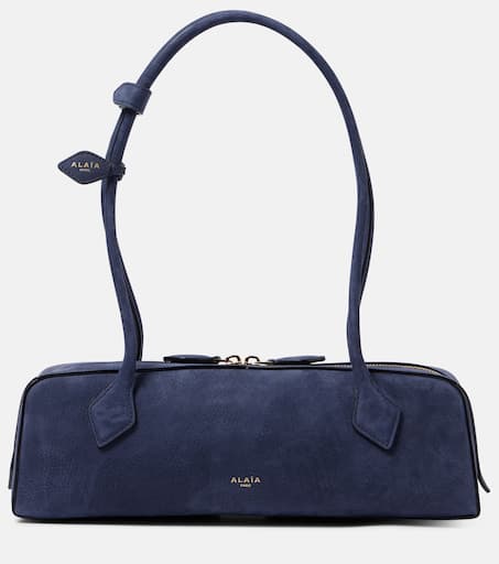 国内発送/送料関税込【alaia】\"Le Teckel\" medium shoulder bag ALAÏA LE TECKEL ヌバック カーフスキン製 ミディアム バッグ