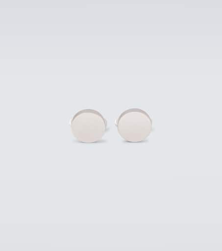 Sterling silver cufflinks in silver - Giorgio Armani | Mytheresa