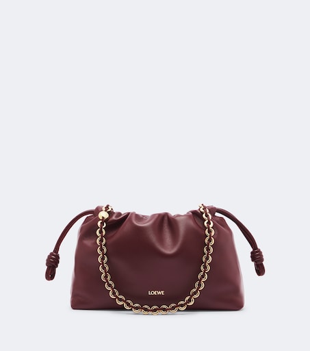 Flamenco Medium leather clutch