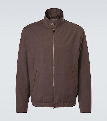 Canali Impeccabile wool blouson jacket