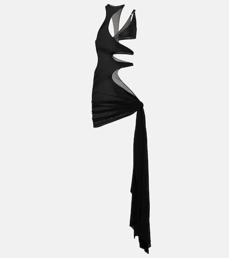 ワンピース MUGLER SS24 Mugler Dress (24S1RO15866009 1999 BLACK) Mugler Outlet: Dress woman - Black | Mugler dress