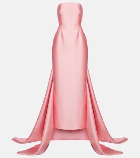 【SOLACE LONDON】IMANI MAXI ドレス The Imani Maxi Dress in Soft Pink – Solace London