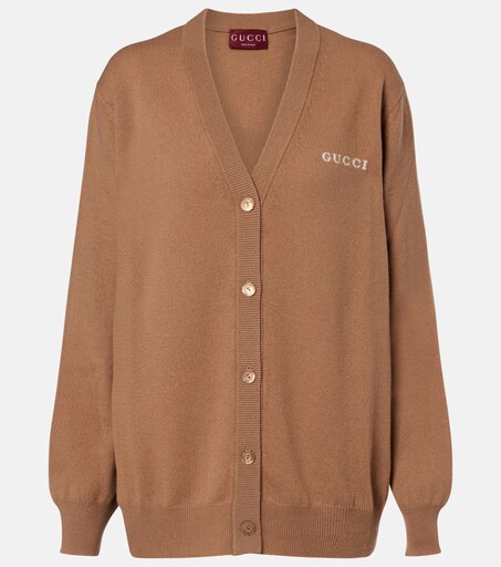 り*ご様 GUCCI GGロゴ カーディガン ベージュ P01119156.jpg