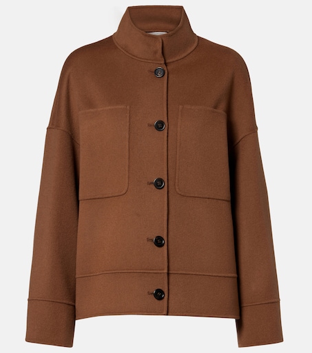 Renna virgin wool jacket in brown - S Max Mara | Mytheresa
