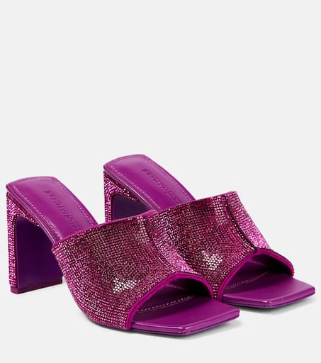 【Simkhai】 Asiaクリスタル-embellishedサンダル Asia crystal-embellished sandals in pink - Simkhai | Mytheresa