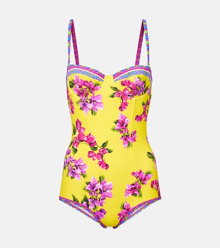 Floral swimsuit in multicoloured - Dolce Gabbana | Mytheresa