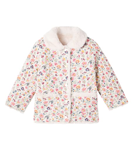 【もふもふ】着用1回 LOUISE MISHA ジャケット 6y Floral quilted cotton coat in multicoloured - Louise Misha