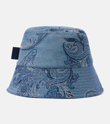 【送料&関税込】Etro Black Version Paisley Bucket Hat In Red P00925566.jpg