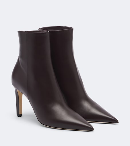 Frankie leather ankle boots