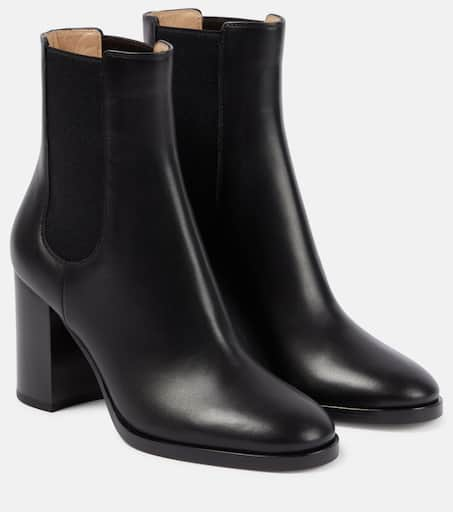 Public Desire Wide Fit metal toe heeled ankle boots in Black | ASOS