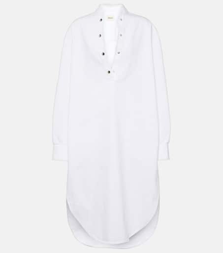 【送料&関税込】Khaite Cream Linen Blend Iffy Shirt Dress Khaite Cream Linen Blend Iffy Shirt Dress at Lozuri – LOZURI®