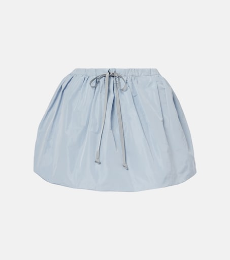 Faille miniskirt in blue - Patou | Mytheresa