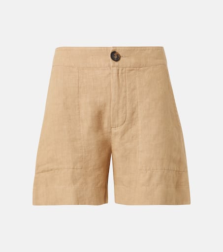 ショートパンツ INCOTEX Women Shorts Burmudas 176832 D6295 410 Beige Hemp bermuda shorts in beige - Vince | Mytheresa