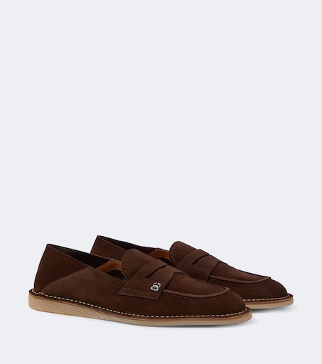Dolce & Gabbana New Florio Ideal leather penny loafers