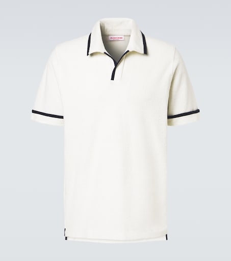 Orlebar Brown Ellery cotton terry polo shirt