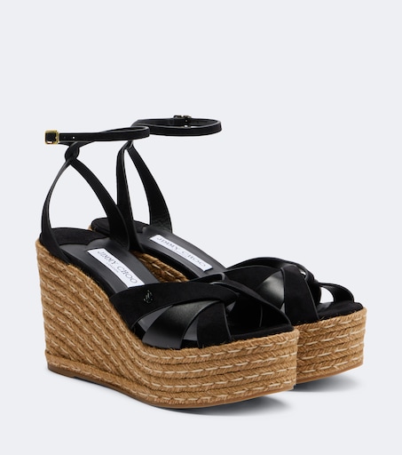 Korra suede wedge sandals