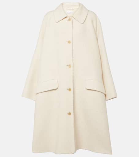 コート The Row Egle Single-Breasted Wool And Silk Coat P00912031.jpg