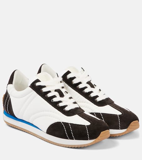 スニーカー TOTEME Women Sneakers 94402 252WAS0224FB0420 93460 Black Canvas sneakers in black - Toteme | Mytheresa