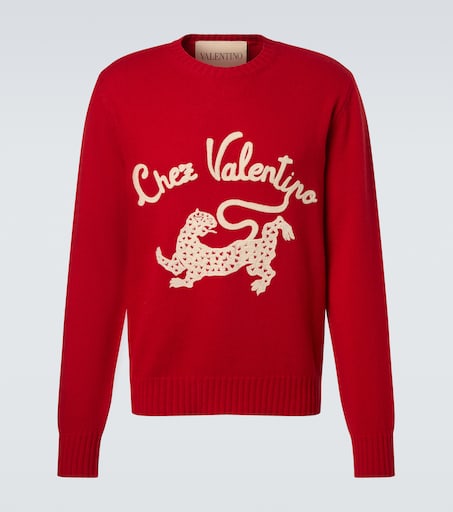 Valentino Chez Valentino virgin wool sweater