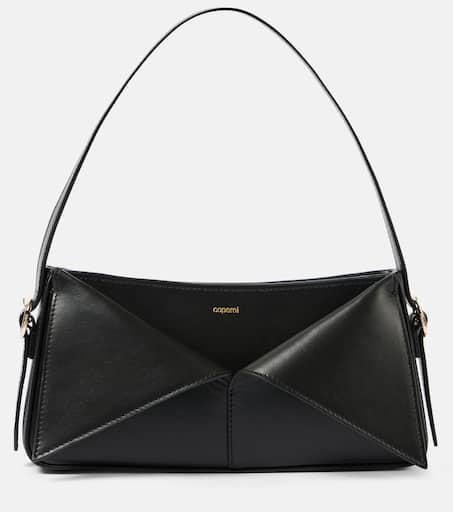 トートバッグ COPERNI Women Shoulder Bags COPBA04405 BLK BLACK Black Swipe mini leather shoulder bag | COPERNI | NET-A-PORTER