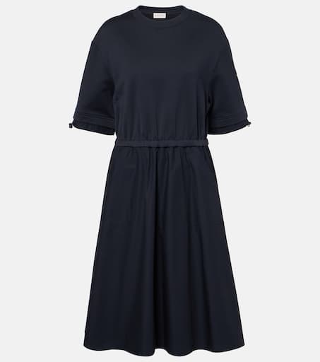 Moncler ドレス Pleated Cotton Midi Dress 関税込 P01016382.jpg