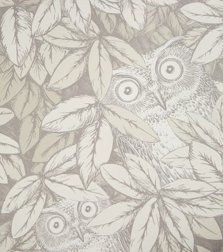 Fornasetti 콜 앤 선 포글리에 에 치베트 벽지