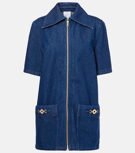 ワンピース PATOU Woman Dress Blue DR1850011 639B Patou | Circle sleeve mini dress in organic poplin