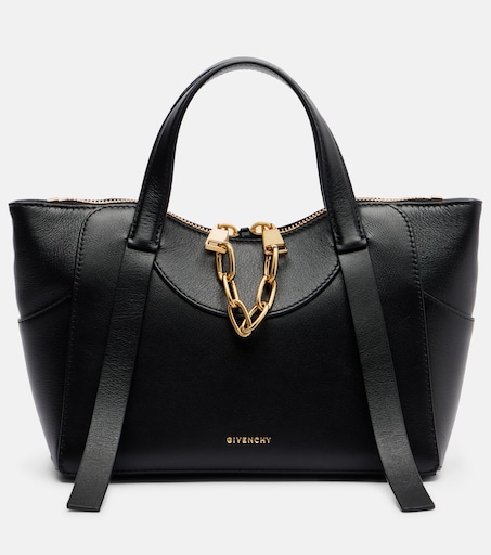 The Snatch Small leather tote bag in black - Givenchy | Mytheresa