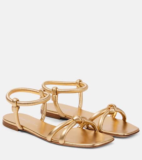 サンダル・ミュール GIANVITO ROSSI Women Sandals G15680 05RICMETMEK0 Gold P00814620.jpg