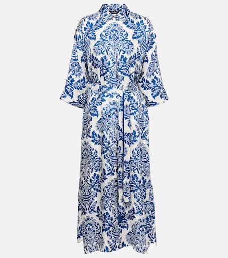 ワンピース MAX MARA SILK MIDI DRESS Max Mara Banjo Silk Slip Midi-Dress | Saks Fifth Avenue