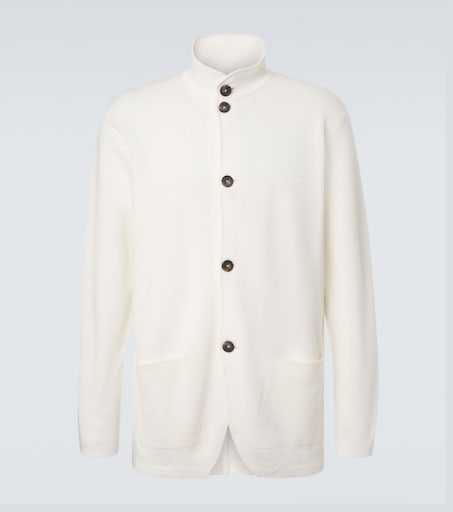 Kiton Linen and cotton cardigan