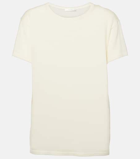 Tシャツ・カットソー The Row Keyla T-Shirt In Cashmere THE ROW | Keyla Cashmere T-shirt | Women | Lane Crawford