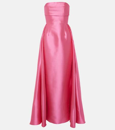 SOLACELONDON ワンピース ドレス Strapless satin twill 1039237 P00959028.jpg